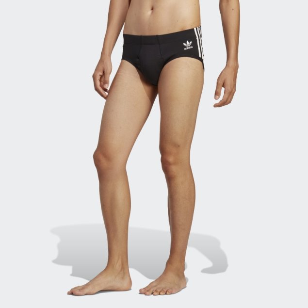 Calzoncillos Confort Flex Algodon 3 Rayas Blanco Adidas