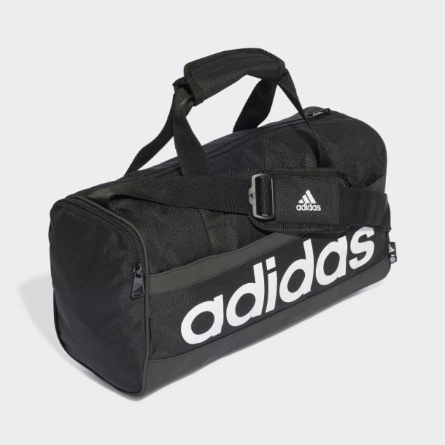 Bolsa De Lona Essentials Linear Extrapequeña Adidas Negra