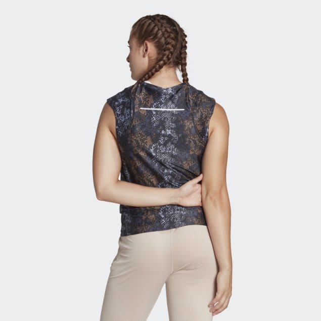 Camiseta Adidas Fast Running Hecha Con Tinta Plástica Parley Ocean