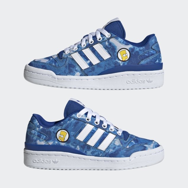 Zapatillas Bajas Forum Azul Real Adidas