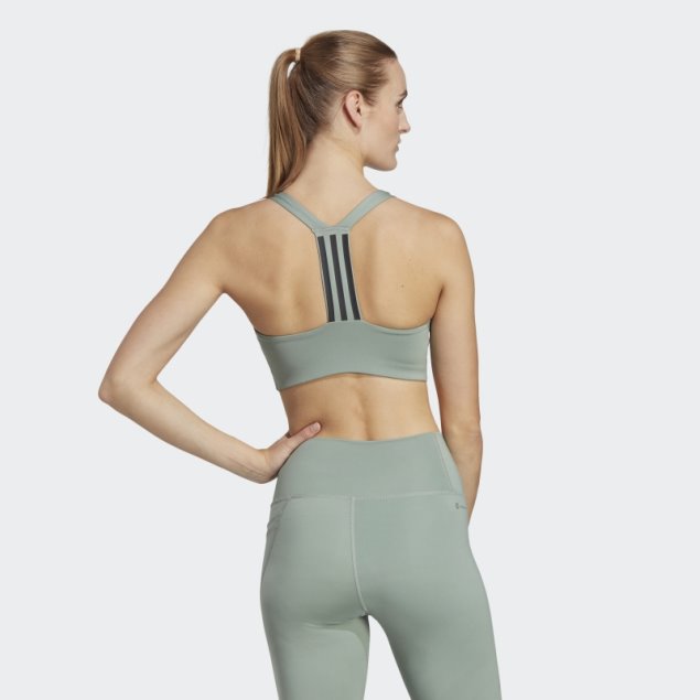 Adidas Powerimpact Training Sujetador De Sujeción Media Negro