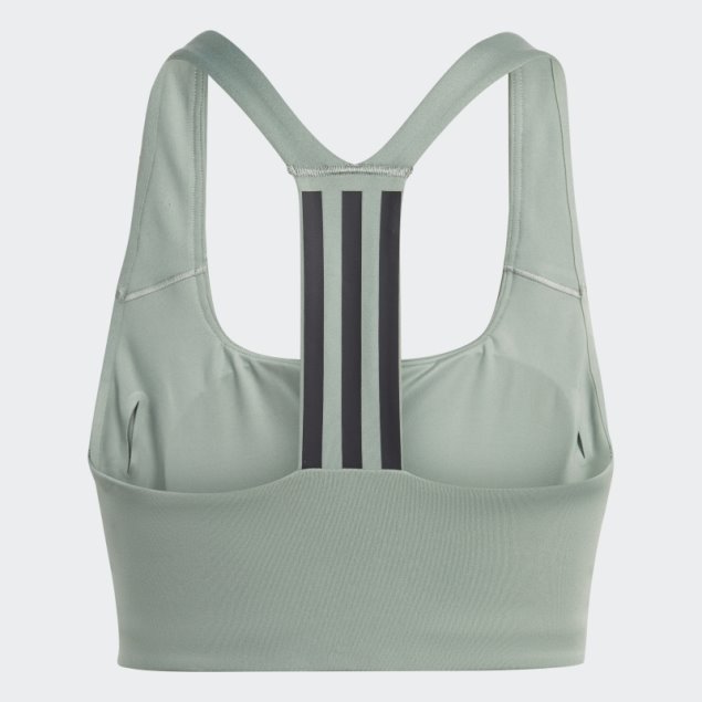 Adidas Powerimpact Training Sujetador De Sujeción Media Negro