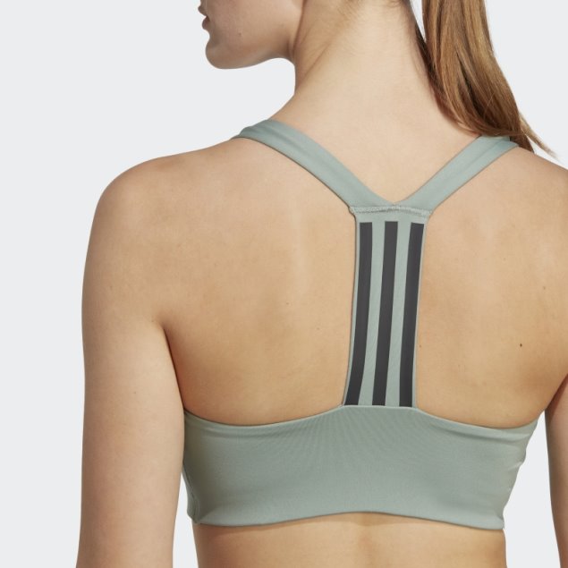 Adidas Powerimpact Training Sujetador De Sujeción Media Negro