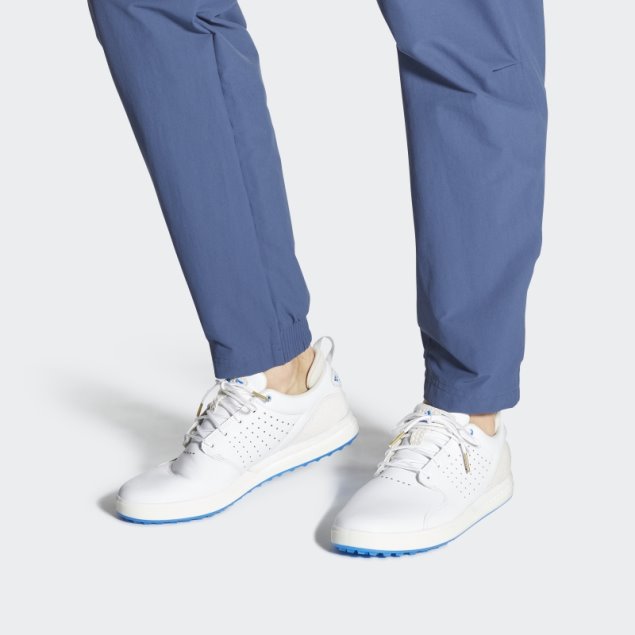 Zapatos De Golf Sin Clavos Flopshot Adidas Blanco
