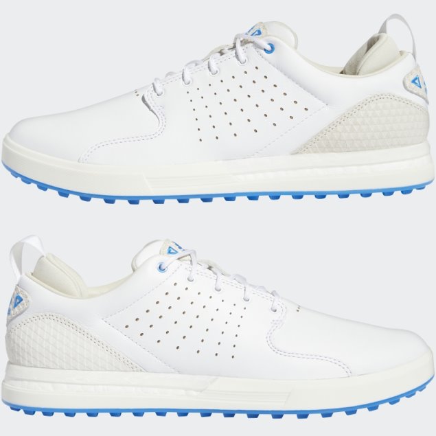 Zapatos De Golf Sin Clavos Flopshot Adidas Blanco