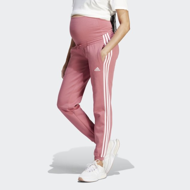 Pantalón De Chándal Premamá Rosa Adidas