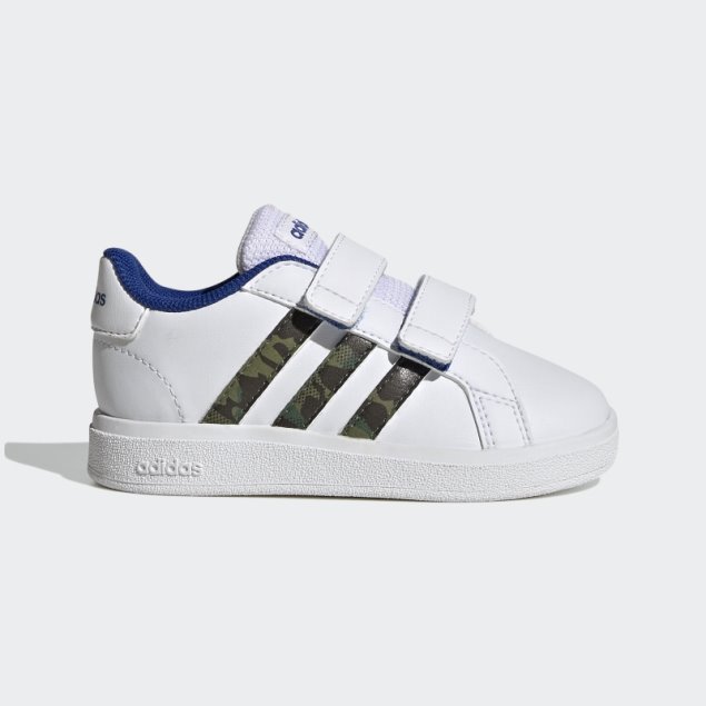 Zapatillas Adidas Grand Court 2.0 Azul Real