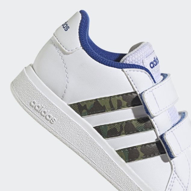 Zapatillas Adidas Grand Court 2.0 Azul Real