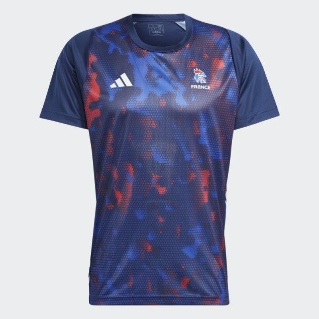 Camiseta Francia Balonmano Adidas Azul Marino