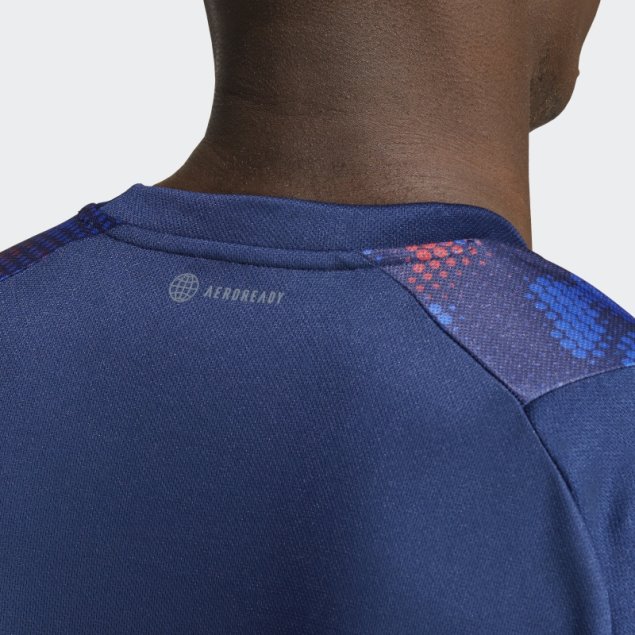 Camiseta Francia Balonmano Adidas Azul Marino