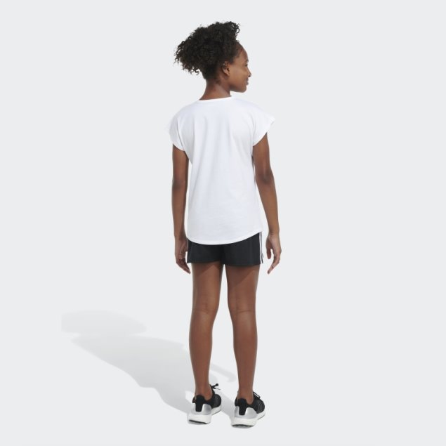 Camiseta Adidas Blanca Manga Corta