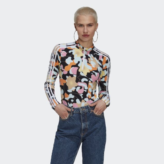 Adidas Body De Manga Larga Multicolor