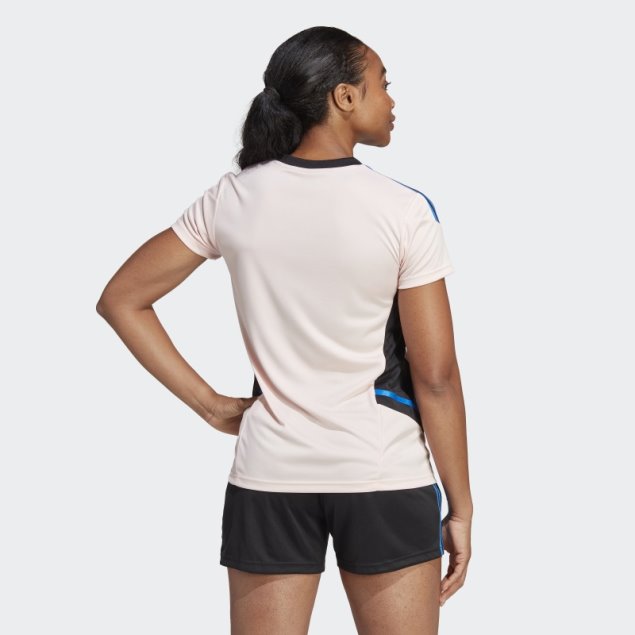 Camiseta De Entrenamiento Manchester United Condivo 22 Rosa Icey Adidas