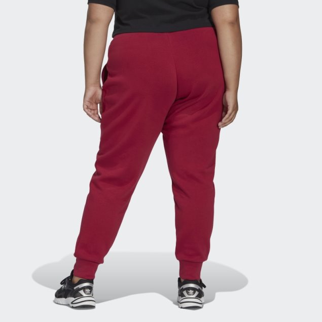 Burdeos Adidas Adicolor Essentials Fleece Joggers Slim (tallas Grandes)