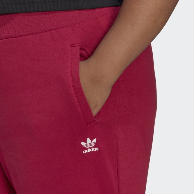 Burdeos Adidas Adicolor Essentials Fleece Joggers Slim (tallas Grandes)