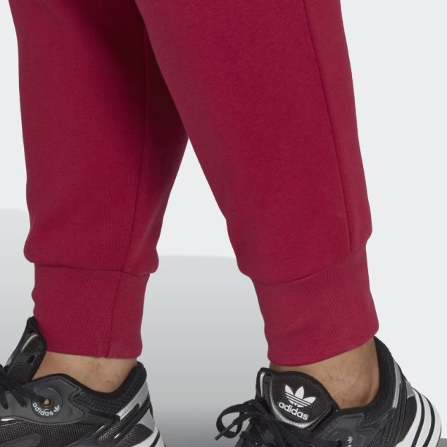 Burdeos Adidas Adicolor Essentials Fleece Joggers Slim (tallas Grandes)
