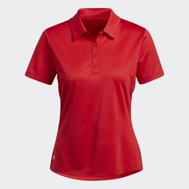 Polo Adidas Rojo Performance Primegreen Con Estilo