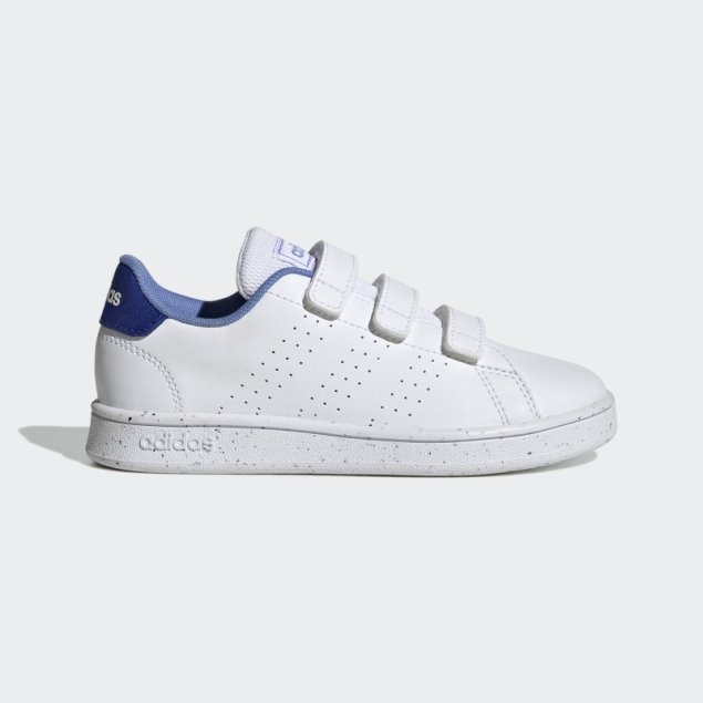 Advantage Lifestyle Court Zapatos Con Velcro Adidas Blanco