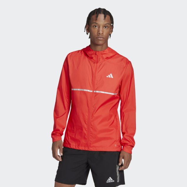 Chaqueta Adidas Own The Run Roja