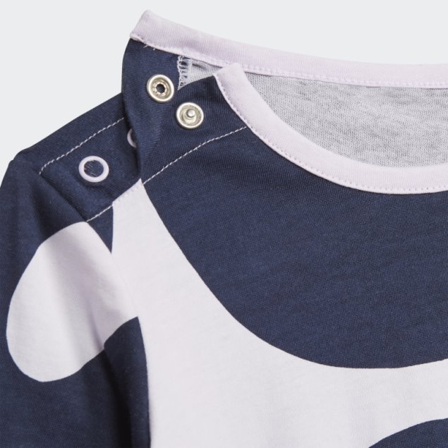 Vestido Marimekko Azul Marino Adidas