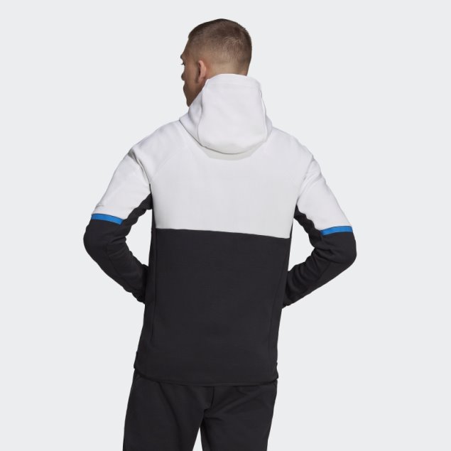 Chaqueta Con Cremallera Completa Diseñada Para Gameday Blanco Adidas