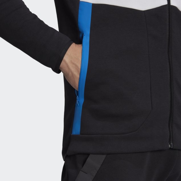 Chaqueta Con Cremallera Completa Diseñada Para Gameday Blanco Adidas