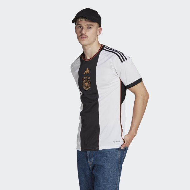 Camiseta Adidas Blanca Alemania 22 Primera Equipacion