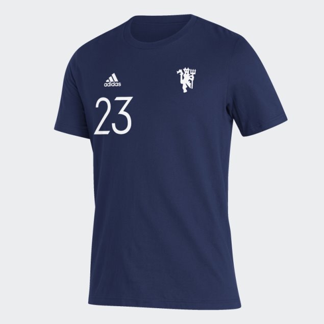 Adidas Manchester United Playera Azul Marino