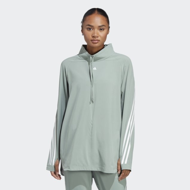 Top De Cubierta Completa De Iconos De Tren Adidas Plata Verde
