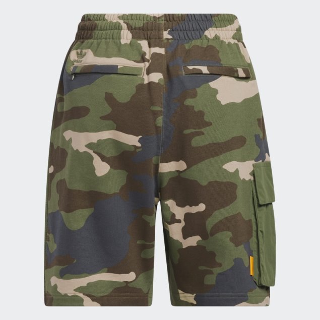 Shorts Adidas Camo Print Terry (todos Los Géneros)