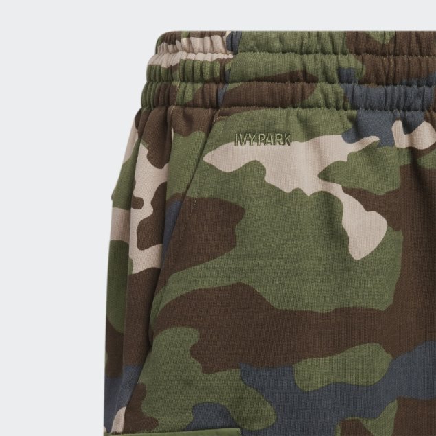 Shorts Adidas Camo Print Terry (todos Los Géneros)