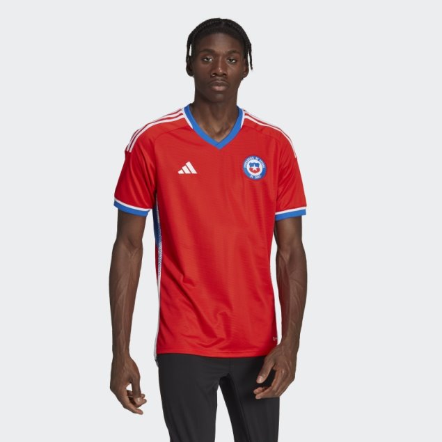 Camiseta Chile 22 Local Roja Adidas Fashion