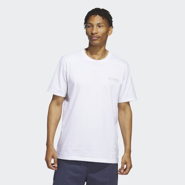 Camiseta Adidas 4.0 Circle Blanca