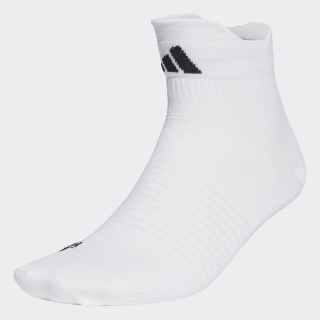 Calcetines Tobilleros Blancos Adidas Performance Diseñados Para Deporte