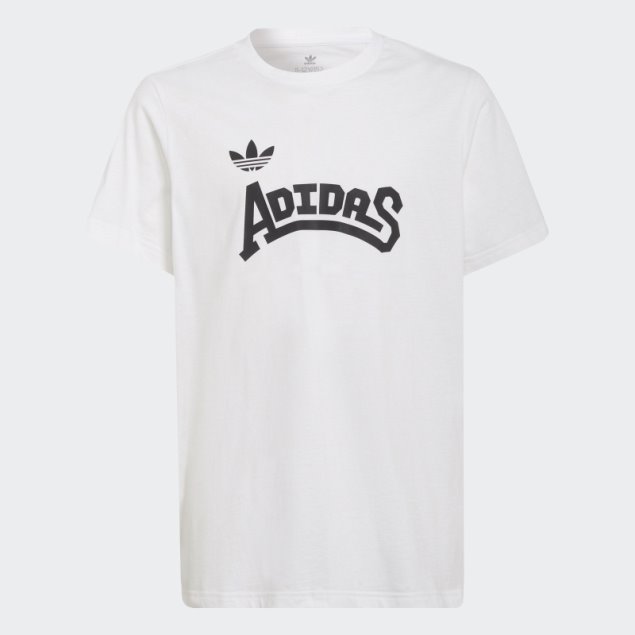 Camiseta Gráfica Adidas Blanca
