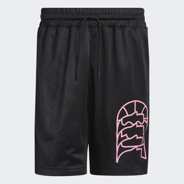 Pantalones Cortos Negros Adidas World Wide Hoops (género Neutral)