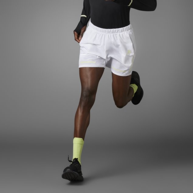 Pantalón Corto Adidas X-city Reflect At Night Blanco