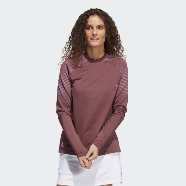 Camiseta Cold.rdy Manga Larga Burdeos Adidas