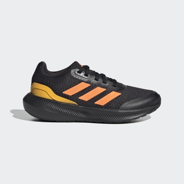 Adidas Falcon 3 Sport Encaje Zapatos Negro