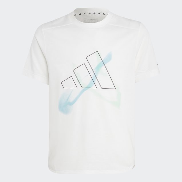 Camiseta Gráfica Aeroready Blanca Adidas