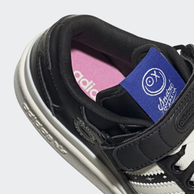 Zapatillas Adidas Negras Foro Bajas