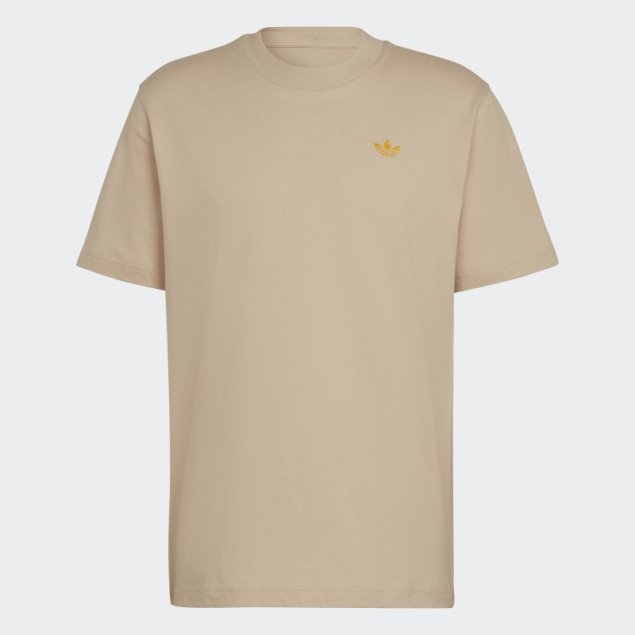 Adidas Camiseta Varsity Suelta Beige