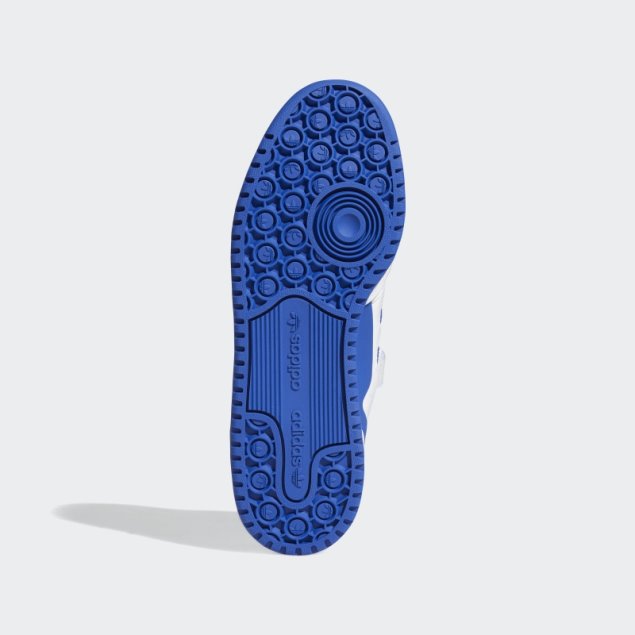 Zapatos Adidas Bajos Foro Azul Real