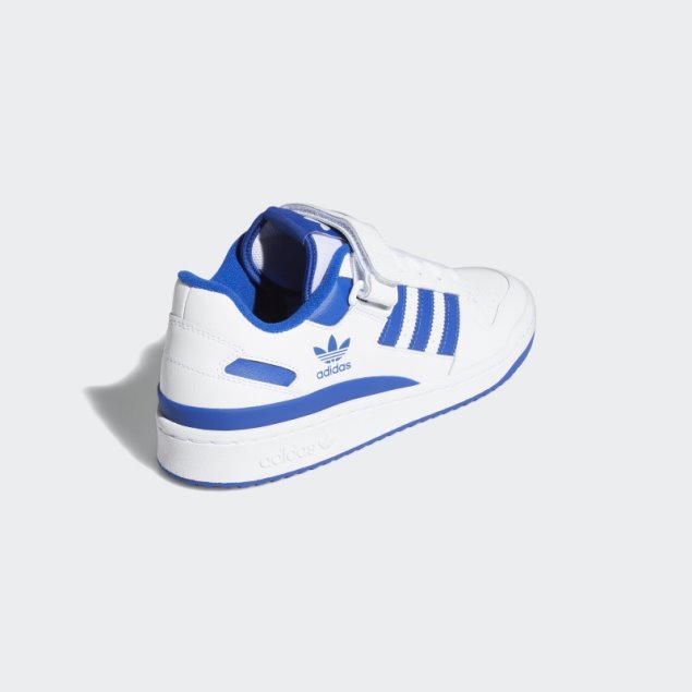 Zapatos Adidas Bajos Foro Azul Real