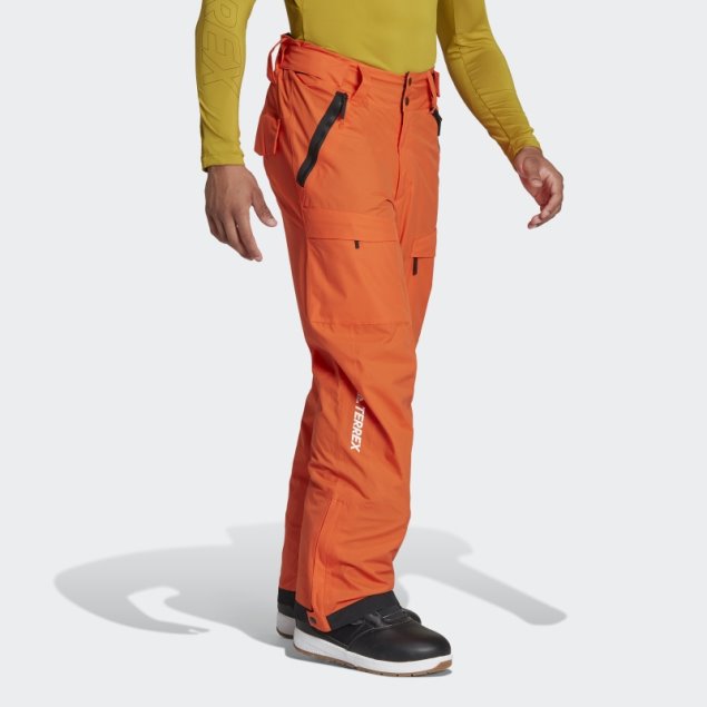 Pantalones De Dos Capas Resort Shell Adidas Naranja
