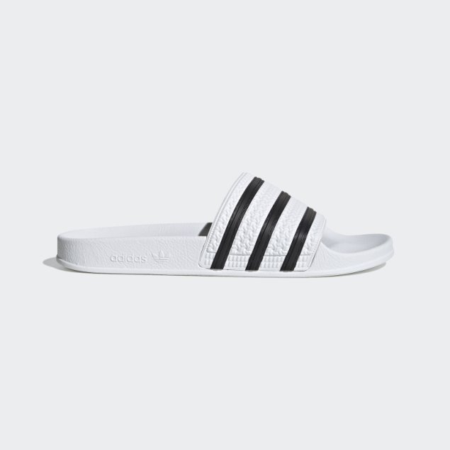 Chanclas Adidas Adilette Blanco/negro