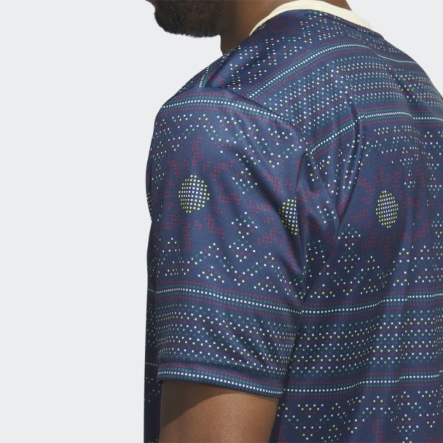 Camiseta Pre-partido Azul Marino Jamaica Tiro 23 Adidas