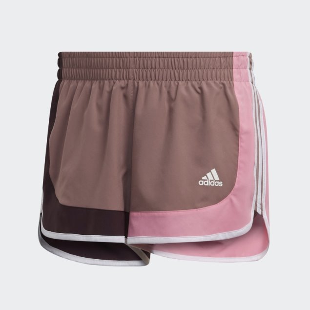 Adidas Marathon 20 Colorblock Pantalón Corto De Running Morado