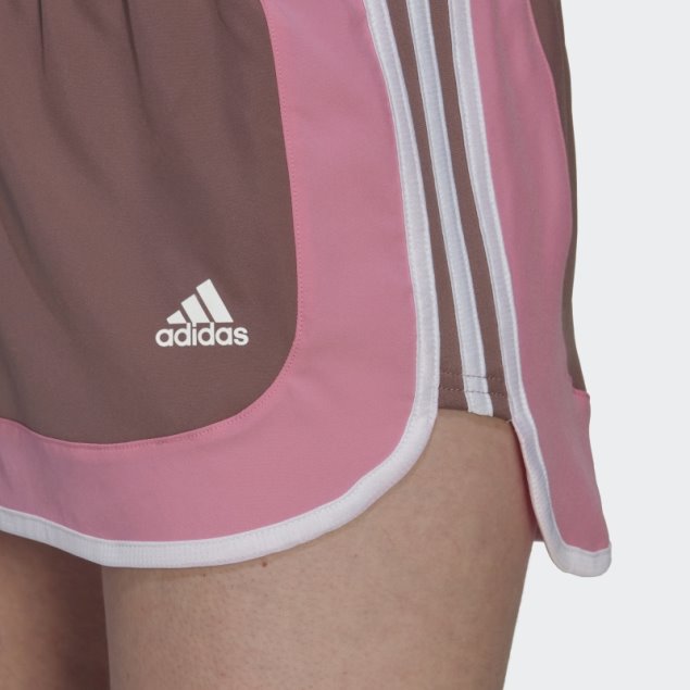 Adidas Marathon 20 Colorblock Pantalón Corto De Running Morado