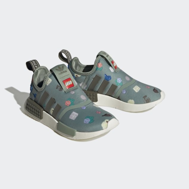 Plata Verde Moda Adidas Nmd 360 X Lego Zapatos